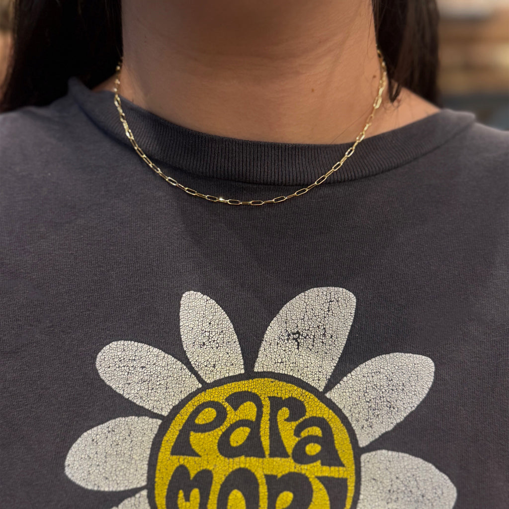 Paper Clip Link Chain Necklace