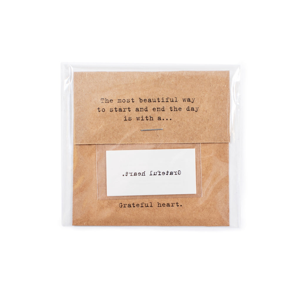 Grateful Heart Temporary Tattoo - 2 Pack