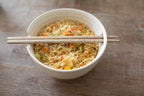 Ribbed Ceramic Speckled Ramen Bowl