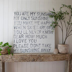 You are My Sunshine Art Print