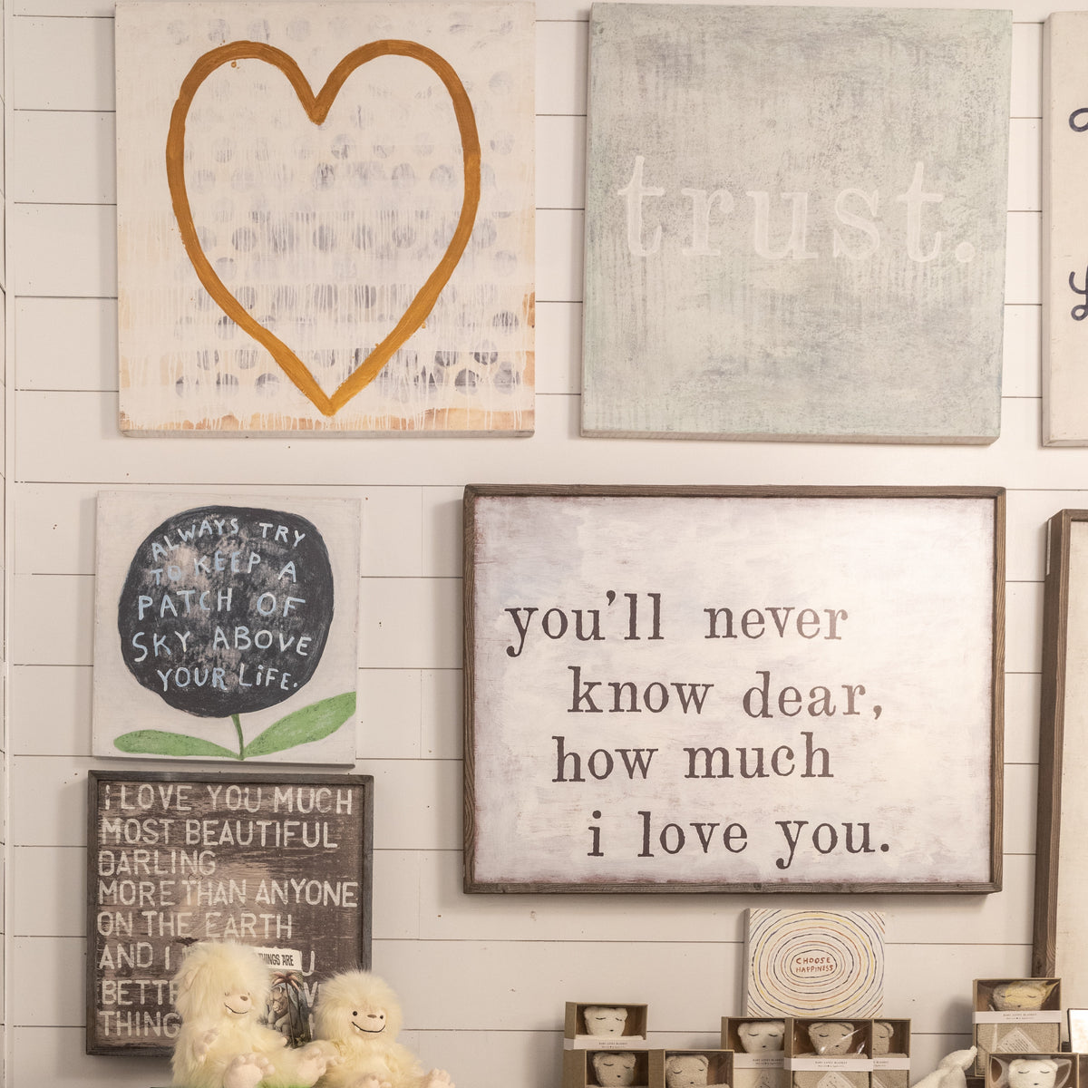 Heart of Gold Art Print - Gallery Wrap