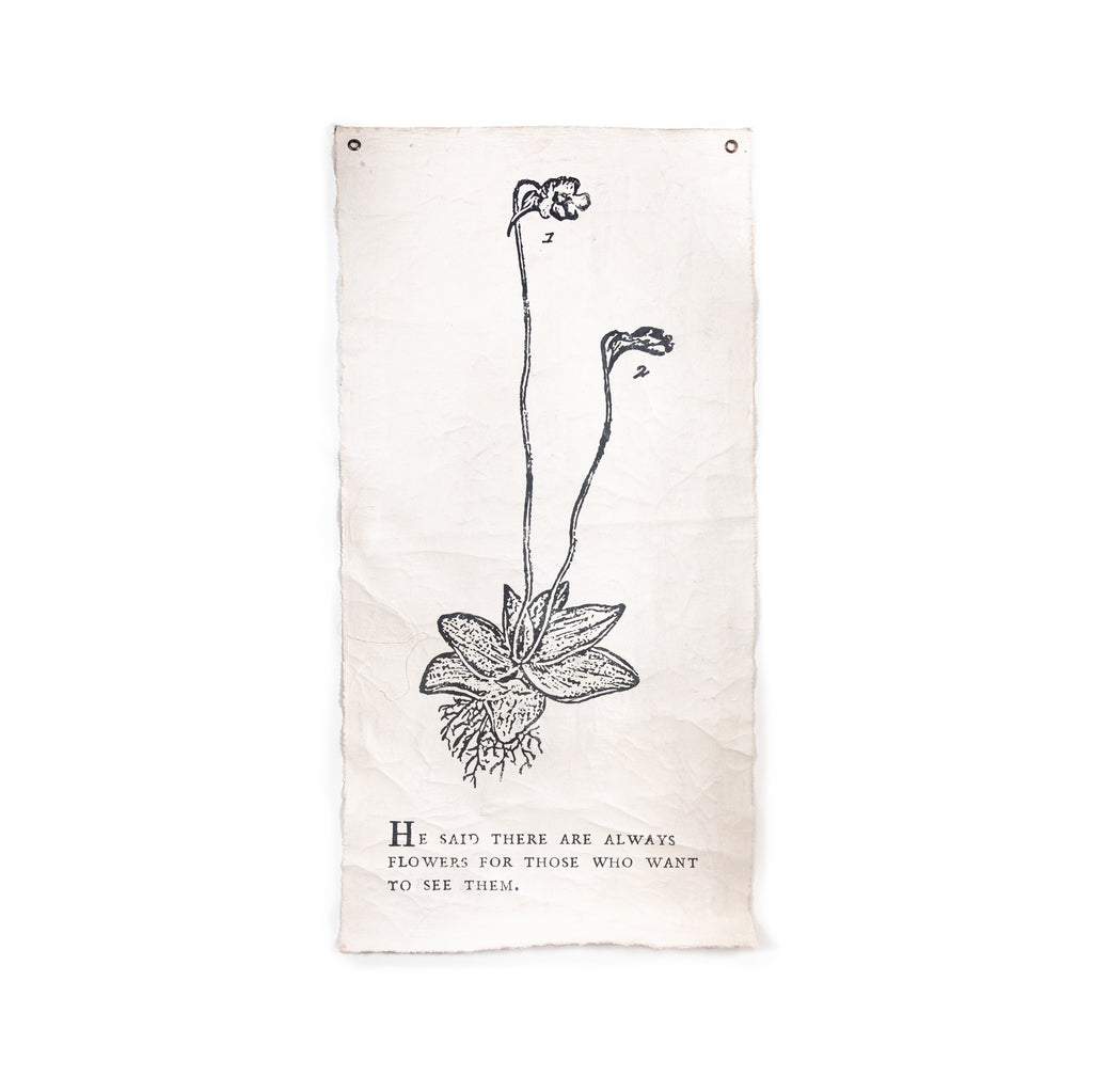 Botanical Wall Tarp