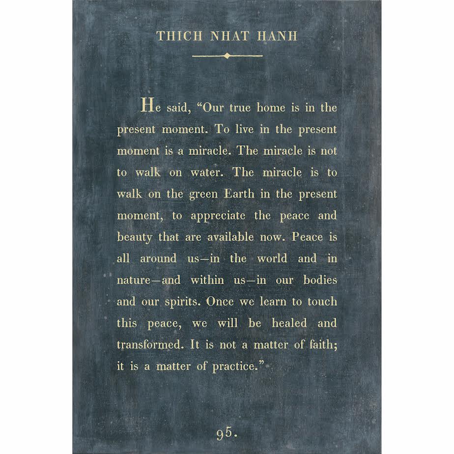 Thich Nhat Art Print