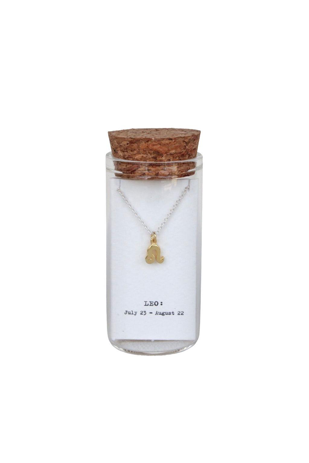 Message in a Bottle Zodiac Necklace Collection Second Edition