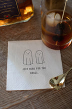 Just Here For The Boo's Cocktail Napkins