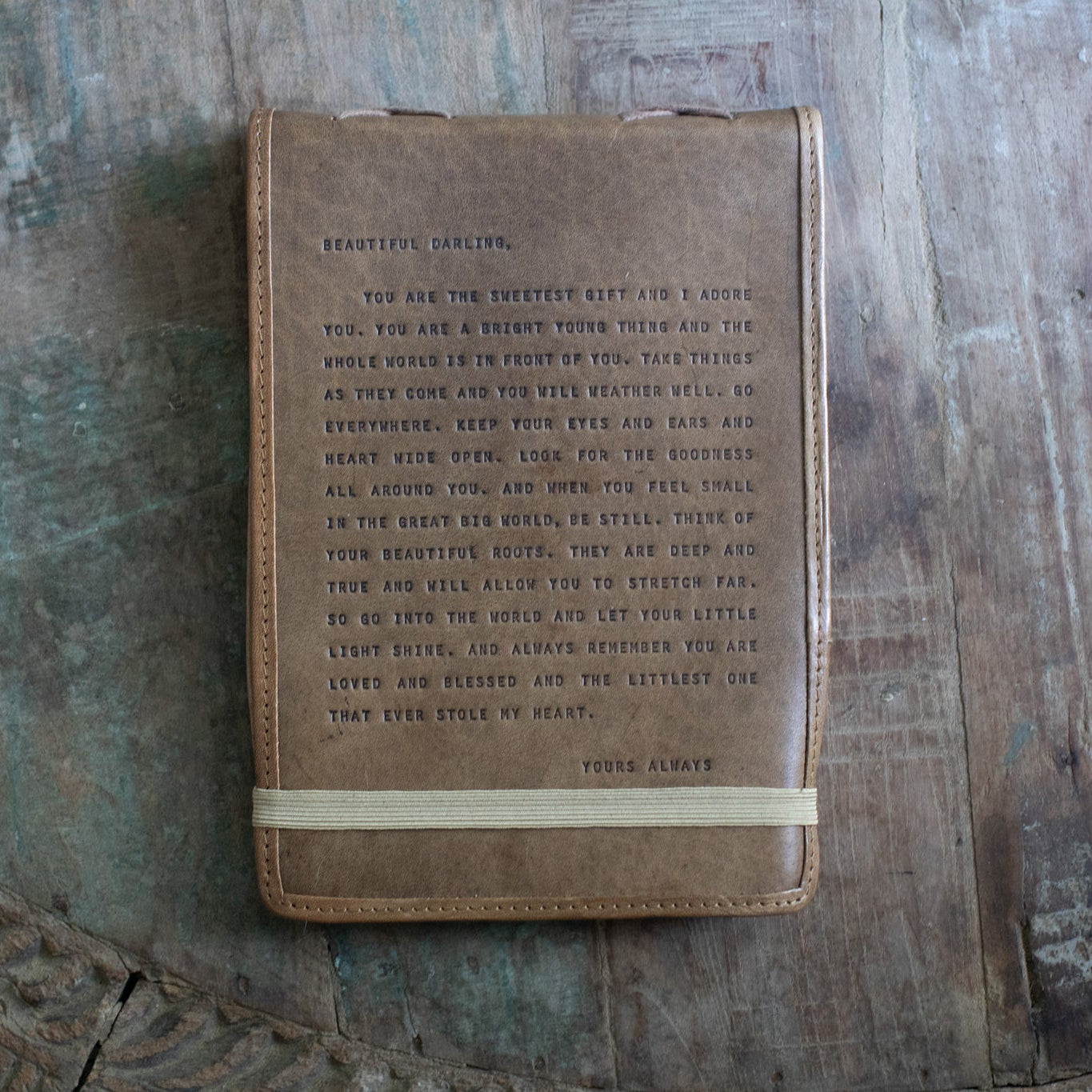 ***Letter for Sophie Leather Journal