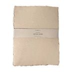 Handmade Cotton Paper Bundle - Oat