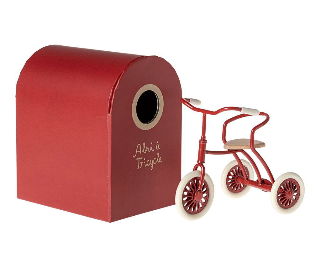 Abri a Tricycle, Mouse- Red
