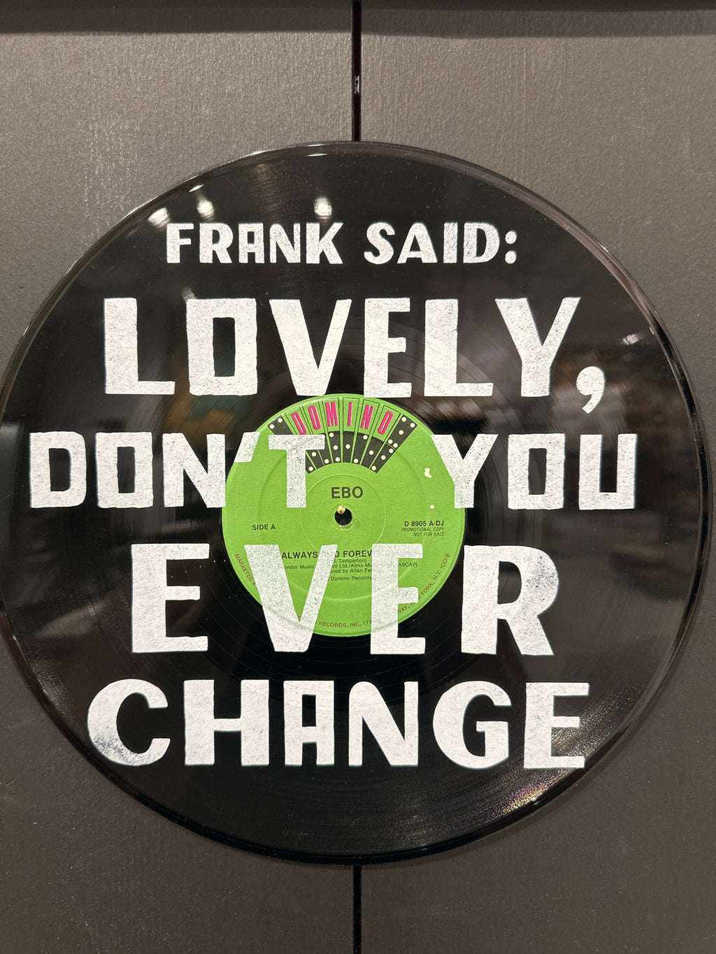 Frank Said Vinyl Record