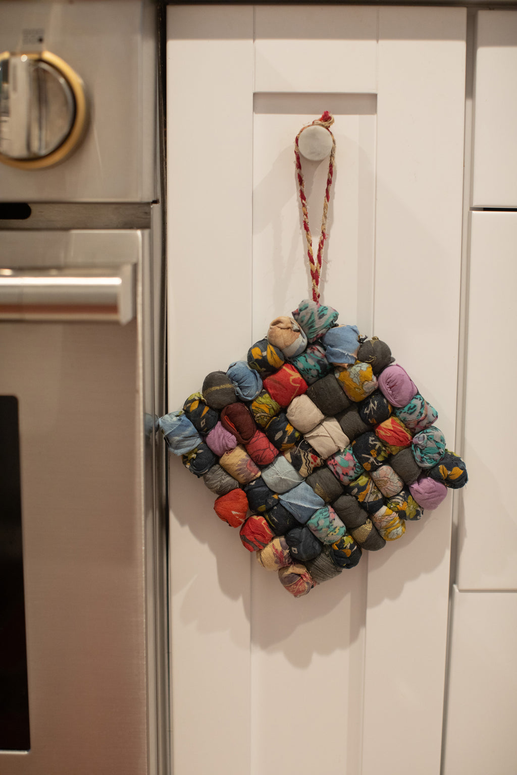 Kantha Trivet - 7"x7"