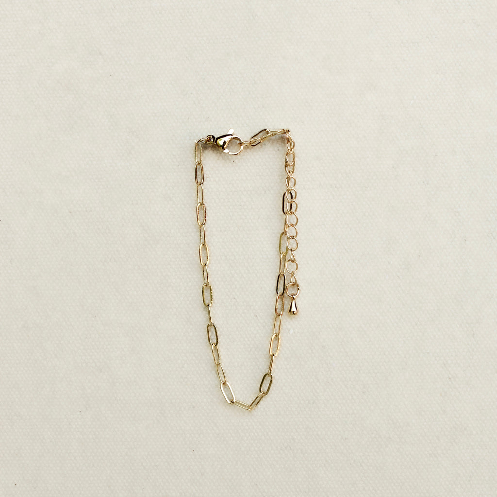 Paper Clip Chain Link Bracelet/Necklace