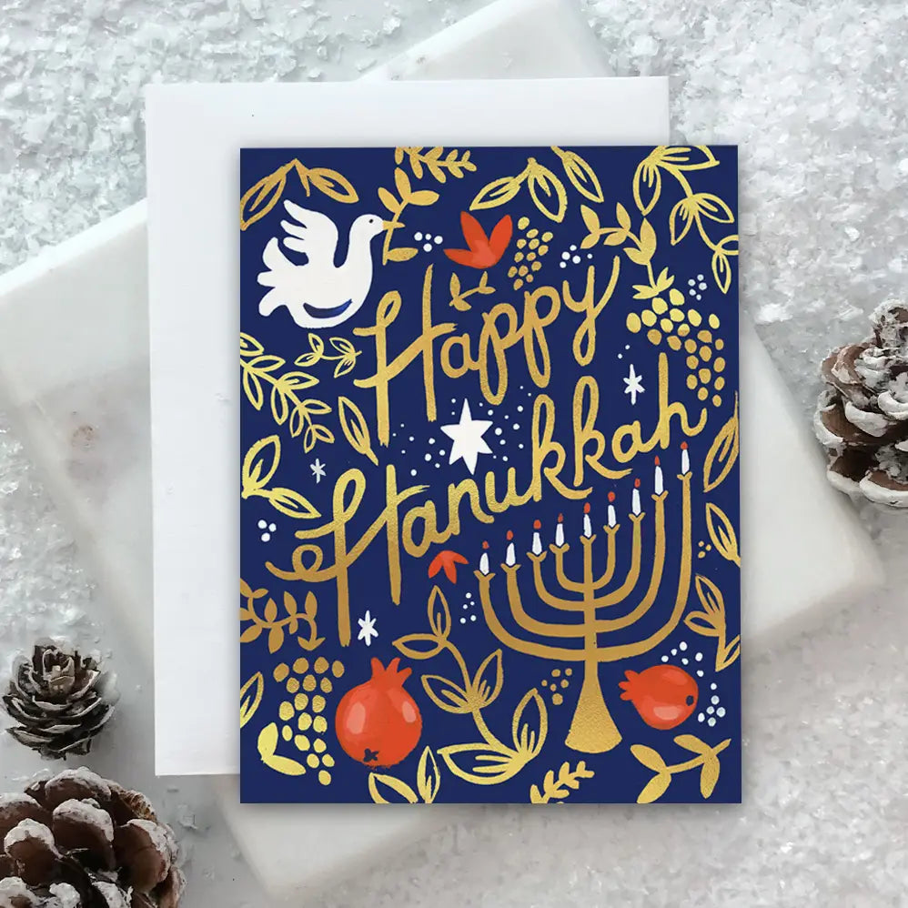 Pomegranate Holiday Greeting Card