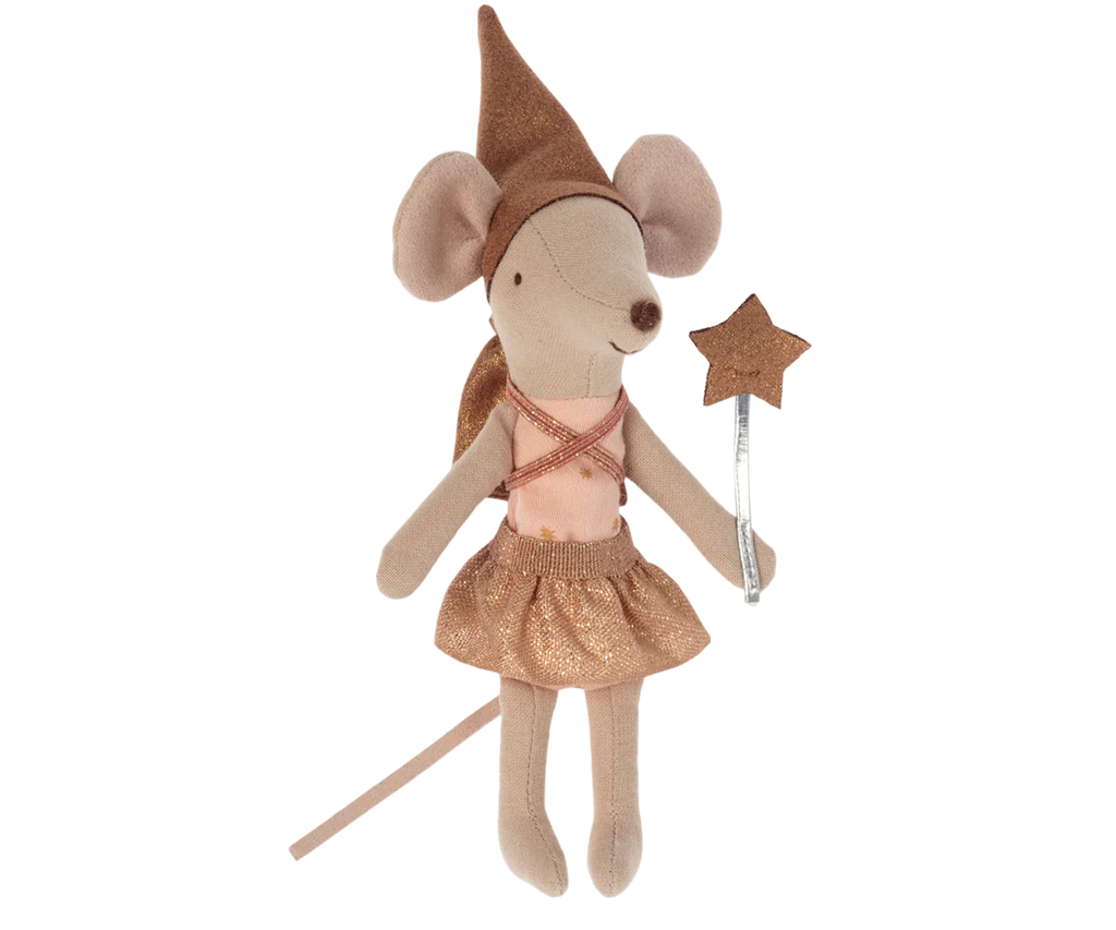 Tooth fairy mouse in matchbox-