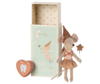Tooth fairy mouse in matchbox-