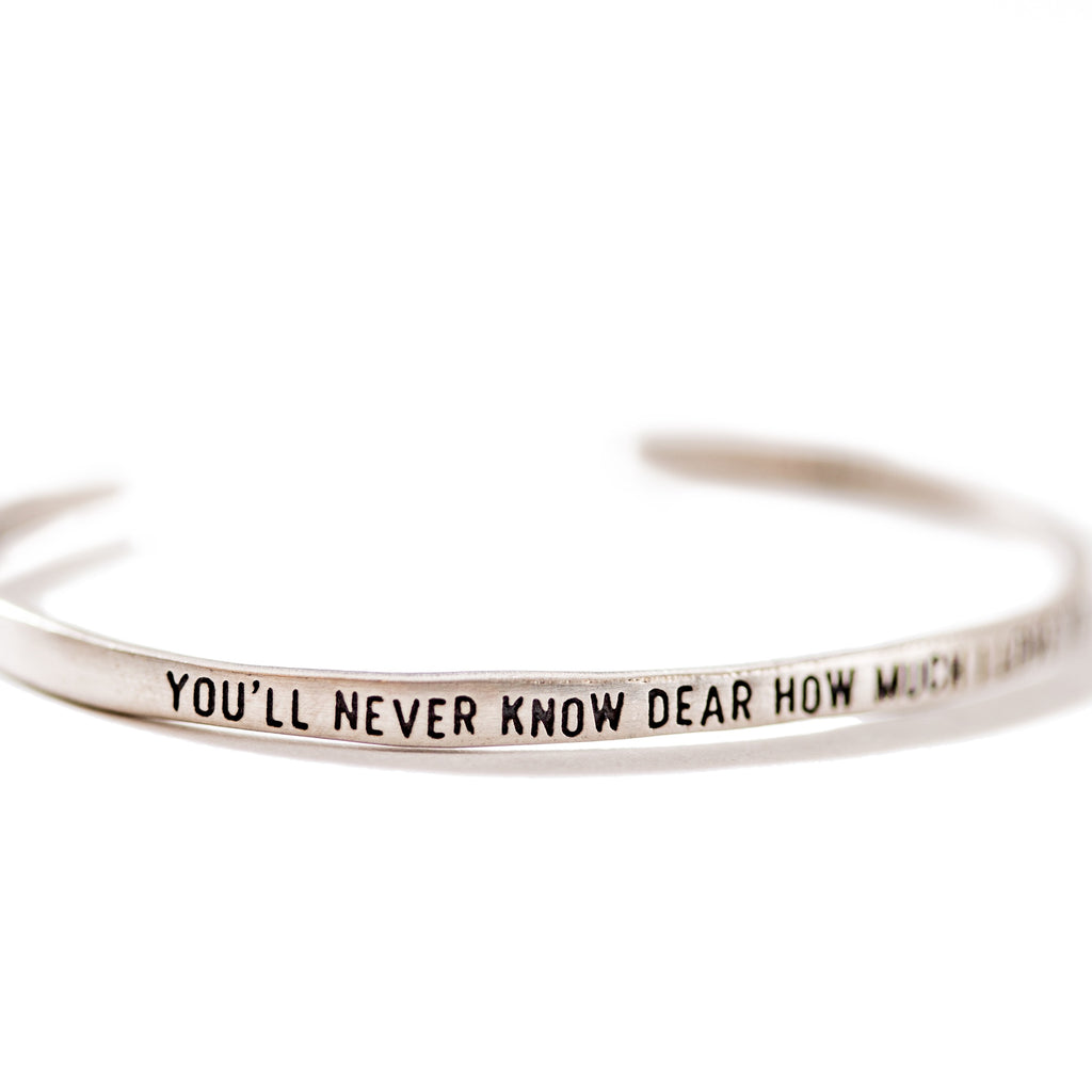 Articles of Love Collection - Silver Cuff