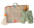 Clown Clothes in Suitcase