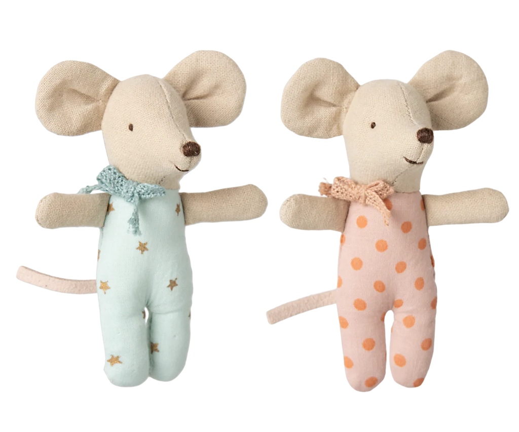 Baby Mice in Matchbox - Twins