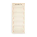 ***Laundry List Skinny Notepad 4" x 10"