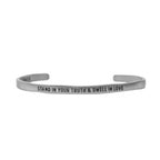 Articles of Love Collection - Silver Cuff