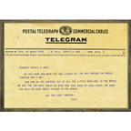 Custom Telegram - Art Print