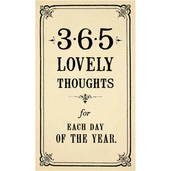 365 Lovely Thoughts For Each Day Of The Year