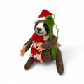 Sloth With Mistletoe Ornament - Snuggle of Sloths Collection