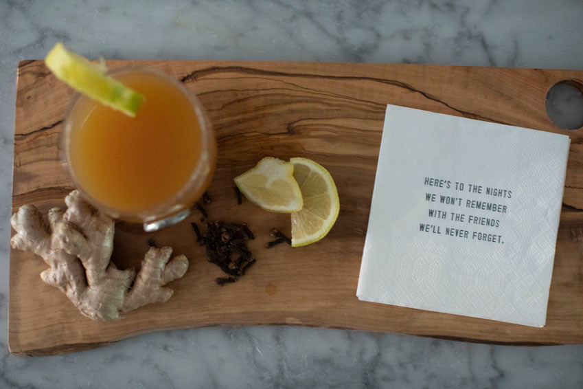 Here's To The Nights Cocktail Napkins