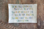 You're All Geniuses Rectangle Decoupage Plate
