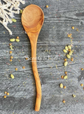 Olive Wood Spoon Weavy Handle 13"