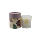 Yellow Pansy Flower Flora & Fauna Candle