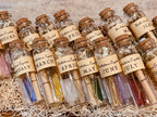 Birthstone Crystal Wishing Bottle