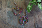 Kantha Ball Heart Ornament