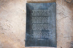 Robert Frost Large Rectangular Decoupage Plate