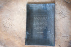 Jack Kerouac Large Rectangular Decoupage Plate