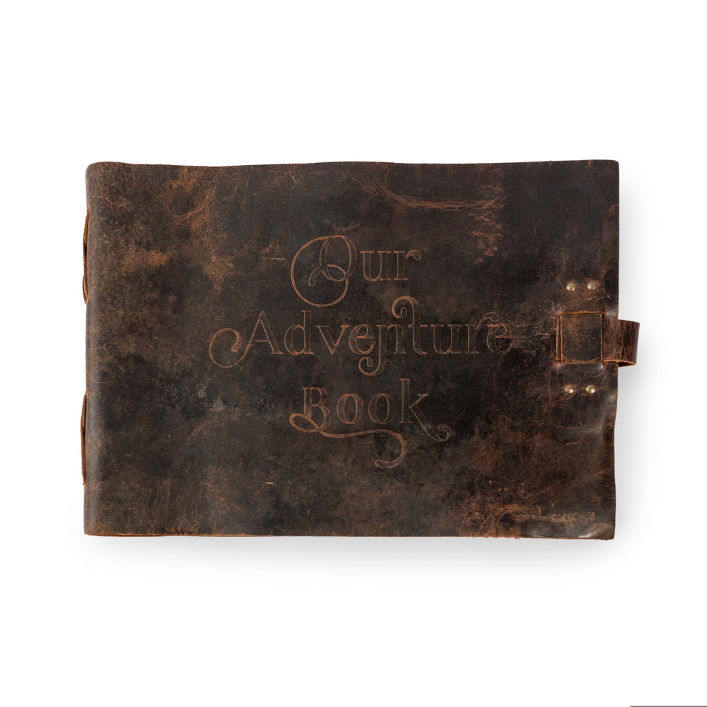 Our Adventure Leather Story Keeper 14" x 10" - Bark