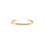 Articles of Love Collection - Brass Cuff