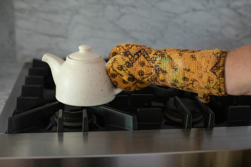 Kantha Oven Mitt