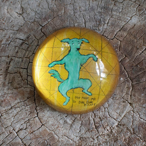 Dancing Dog Paperweight