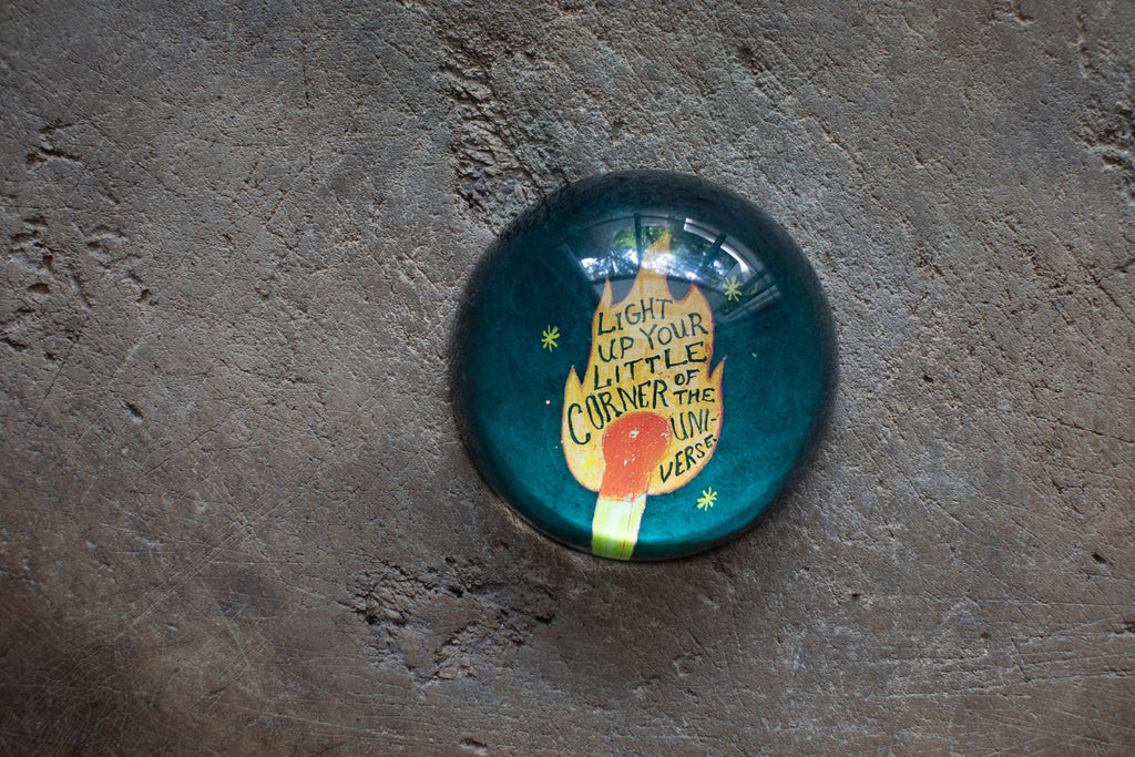 Light Up Your Little Corner Paperweight