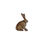 Hand Carved Wooden Rabbit