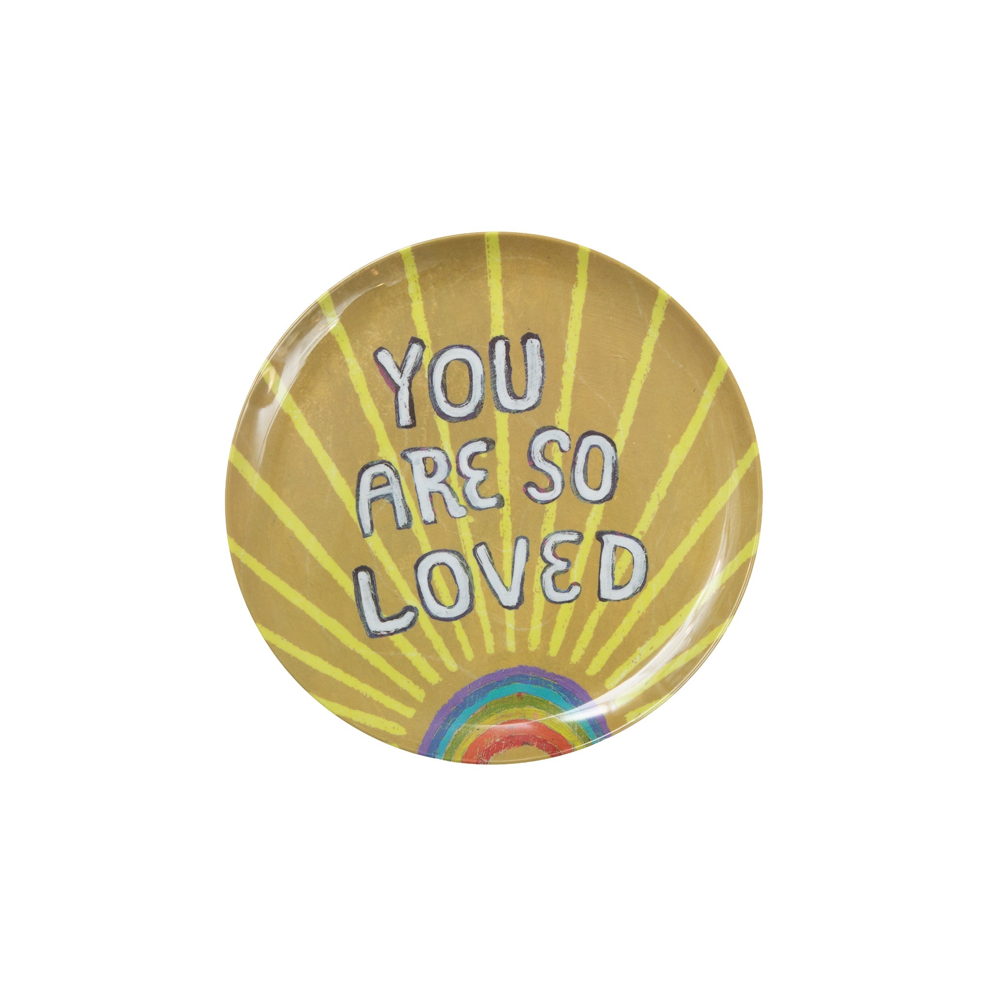 You Are So Loved Melamine Plate