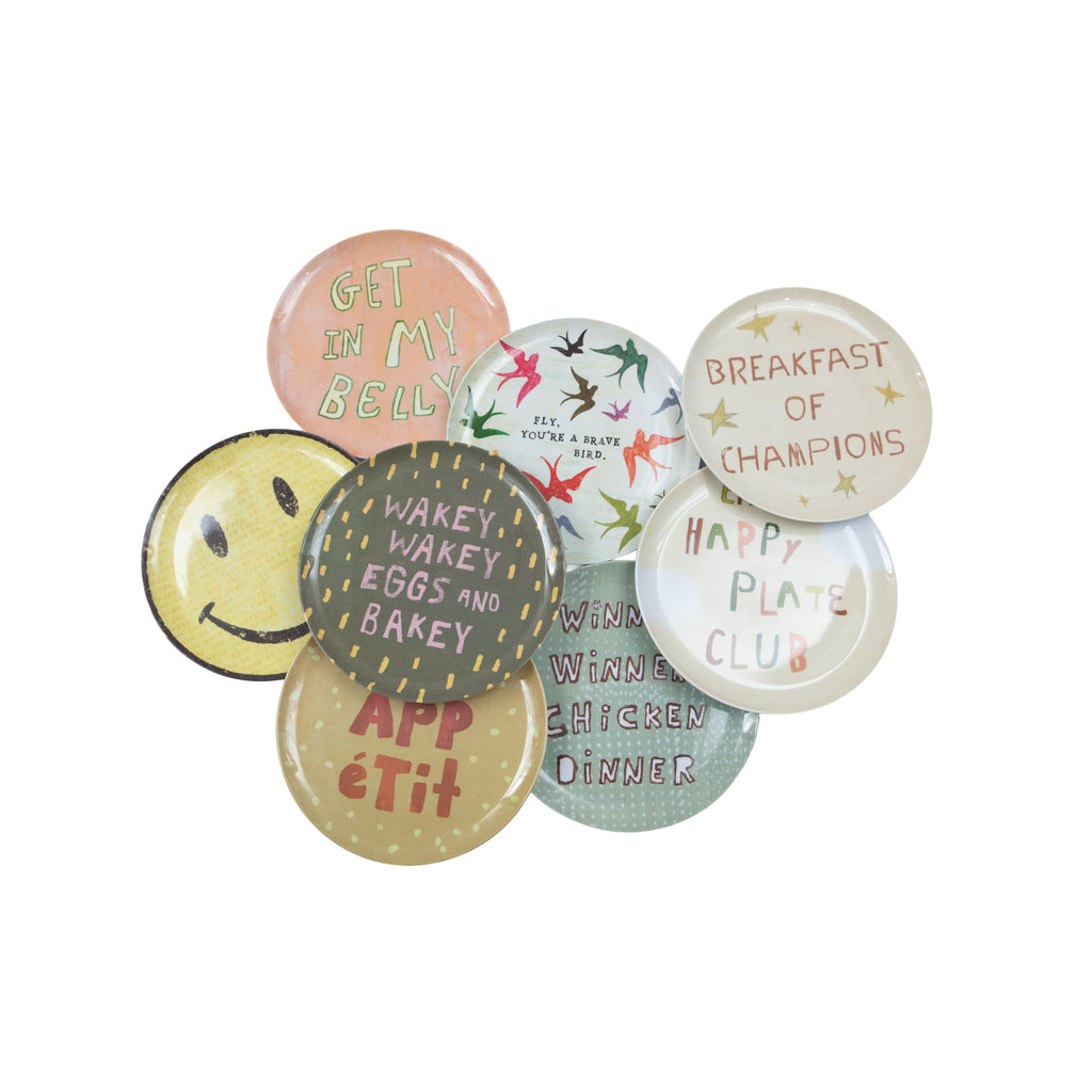 Happy Plate Melamine Plates