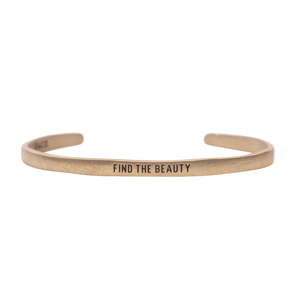 Articles of Love Collection - Brass Cuff