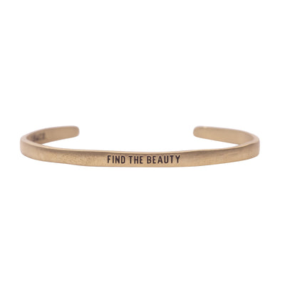 Articles of Love Collection - Brass Cuff