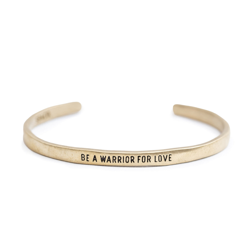 Articles of Love Collection - Brass Cuff