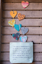A.A. Milne Canvas Zip Bag- Mint