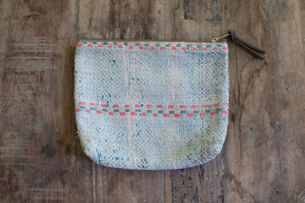 Kantha Zip Bag