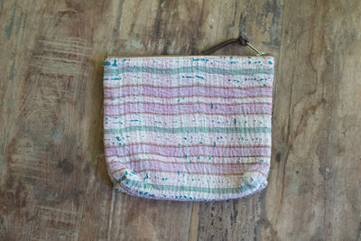 Kantha Zip Bag