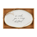 **Gold Bead Sentiment Plate