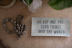 Good Things Rectangle Decoupage Plate